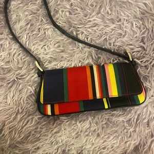 Colorful Striped Women's Bag